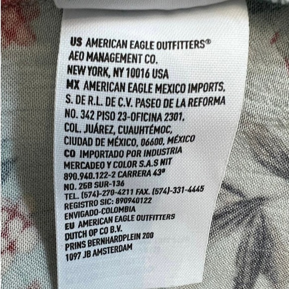 American Eagle Outfitters Floral Shorts Romper Maxi Dress, SiZE XS - Picture 15 of 15